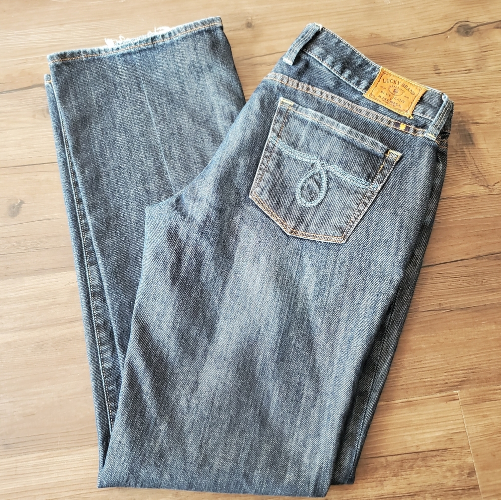 Lucky Brand Lola Boot Cut Mid Rise Jeans
